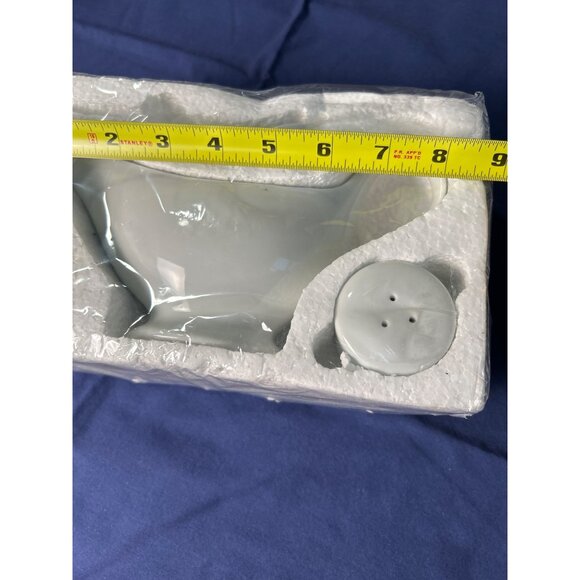 Vintage Ceramic Gravy Boat with Salt & Pepper Shaker Original Packaging unbrande - Picture 4 of 4